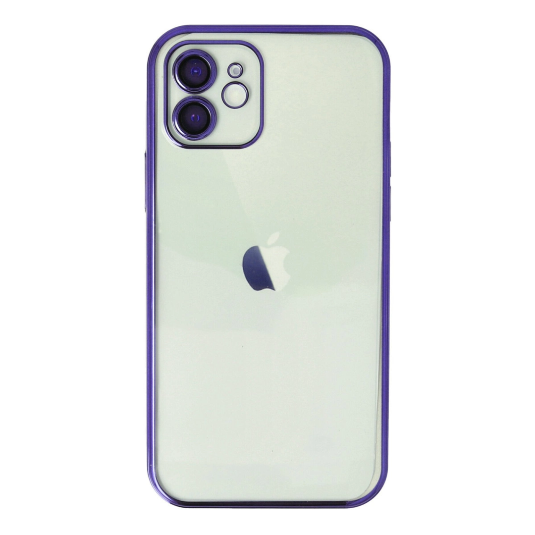 Apple İphone 11 Kılıf Razer Lensli Silikon - Mor