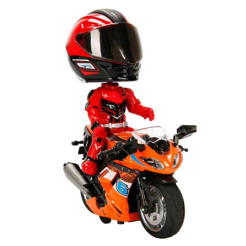 1:14 Sesli ve Işıklı Çek Bırak Yarış Motosikleti