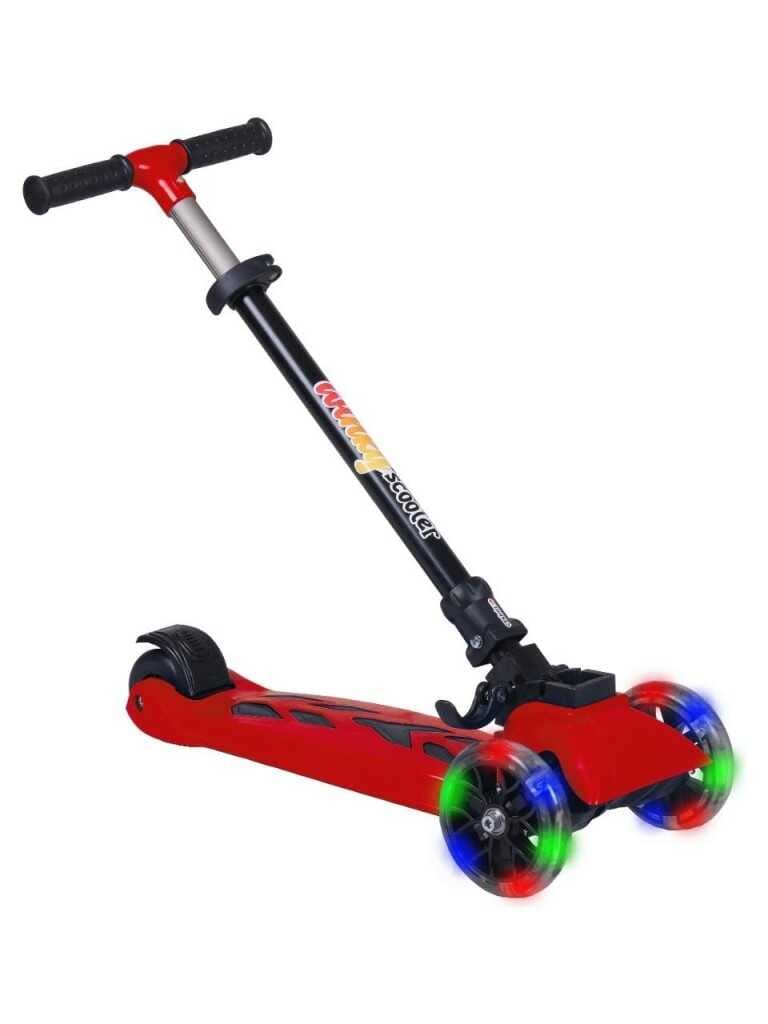WSC1-I WİNKY 5+ SCOOTER IŞIKLI KIRMIZI 90KG