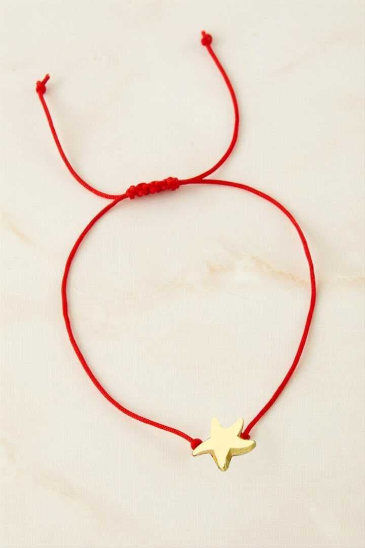 Deniz Yıldızı Makrome İp Bileklik