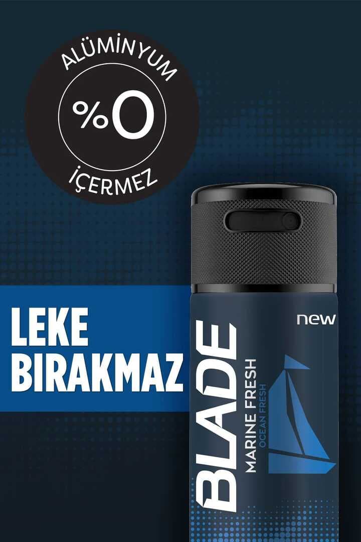 Blade Marine Fresh Erkek Deodorant Sprey 150 ml