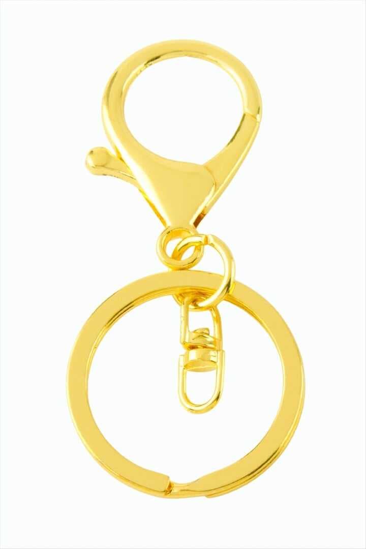 Fır Döndü Kancalı Metal Anahtarlık Aparatı