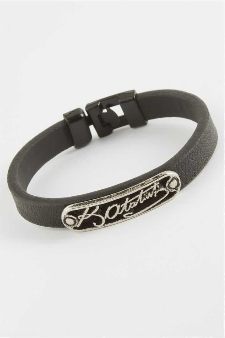 Mustafa Kemal Atatük İmzalı Kaliteli Suni Deri Bileklik