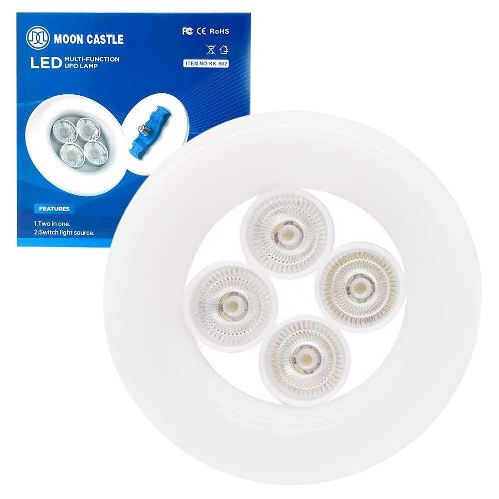 KK-902 E27 DUY 48 WATT BEYAZ 4LÜ UFO LED LAMBA (4767)