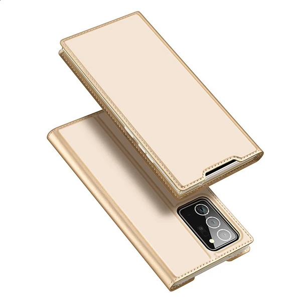 DUX DUCİS SM Galaxy Note 20 Kılıf Kapaklı Flip Cover Kılıf Skin Pro Series Kılıf-(5775)