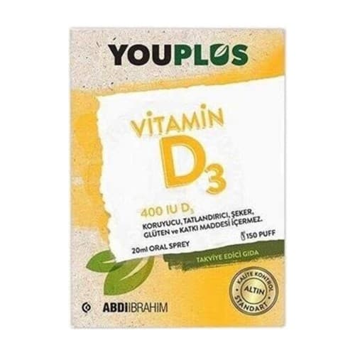 Youplus Vitamin D3 400ıu Oral Sprey 20 ML