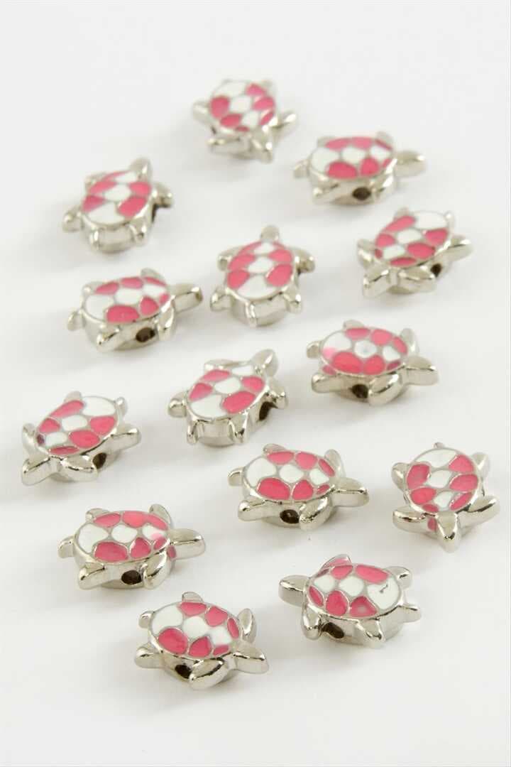 Kaplumbağa Mineli Bileklik ve Kolye Ucu Aparatı 1 Adet