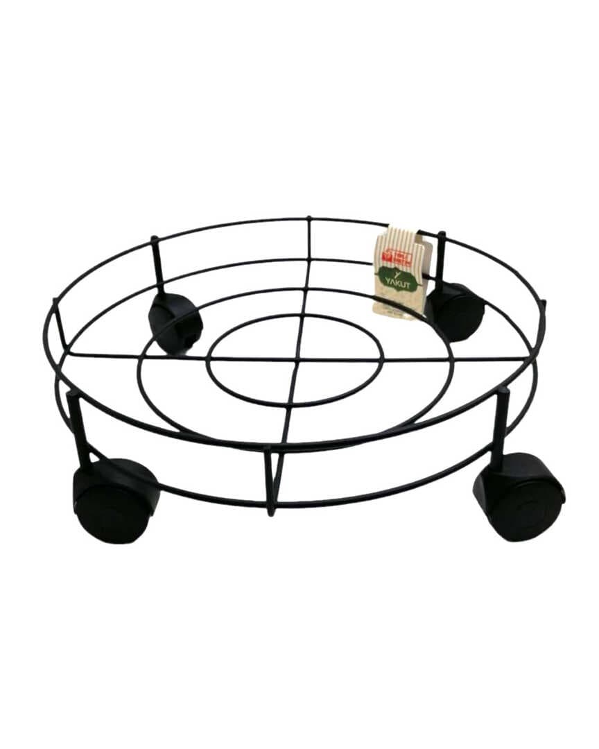 METAL - SİYAH TÜP ÇEK DAMACANA ALTLIK (5430)