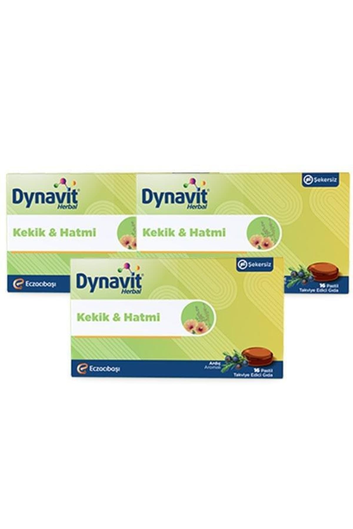 Dynavit Herbal Kekik Ve Hatmi 16 Pastil 3 ADET