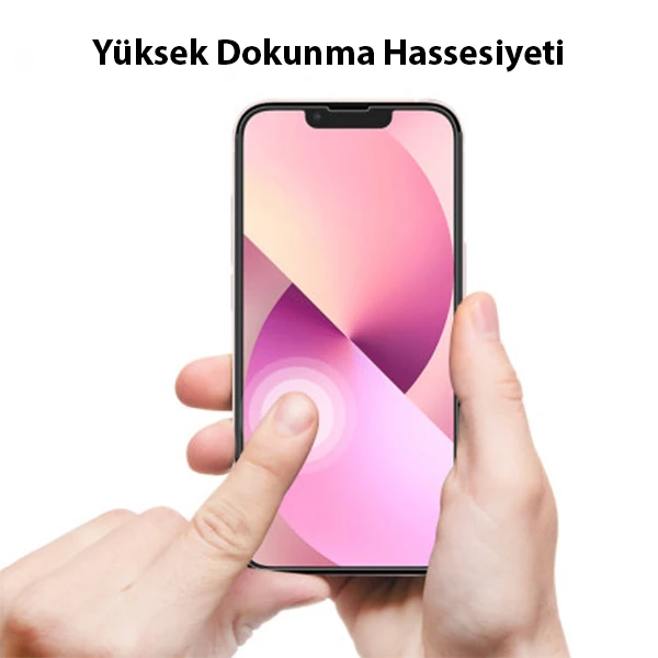 iPhone 13 Pro Max 6.7 Film Ön Arka Full Koruyucu Nano Hidrojel Koruyucu Set-(5775)