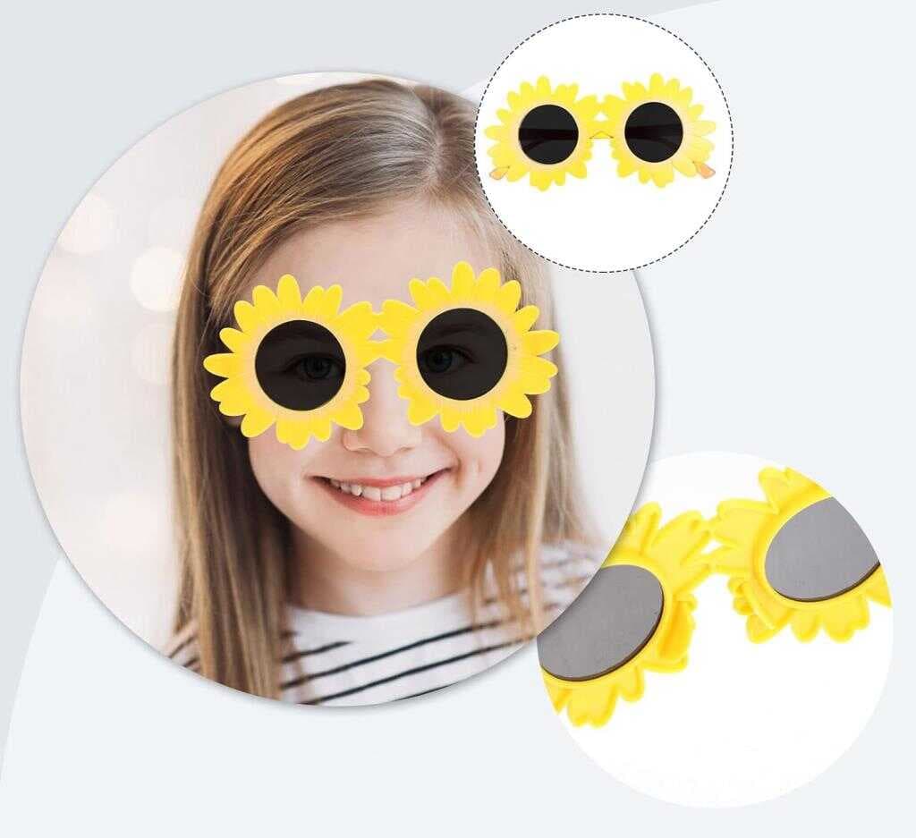 NessiWorld SarıRenkPapatyaŞekilliPartiGözlüğü18x10cm