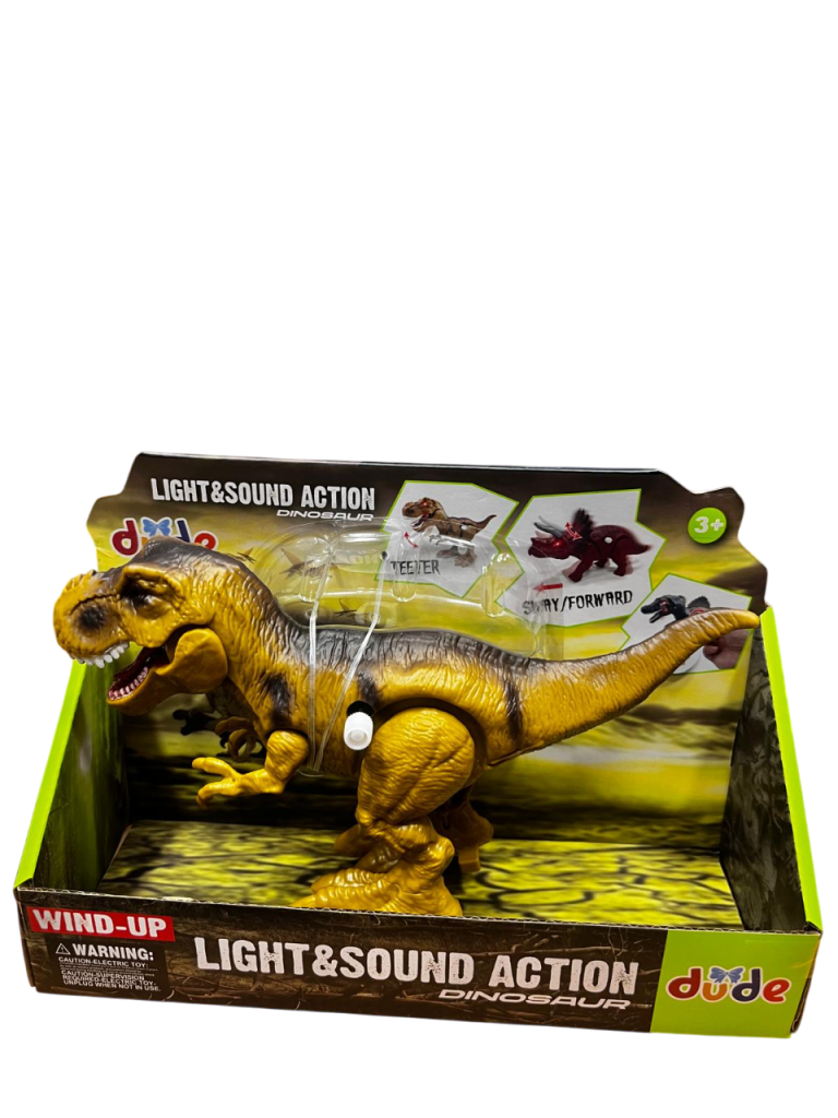 SH40652 KURMALI IŞIKLI SESLİ YÜRÜYEN DİNOZOR -ZRV