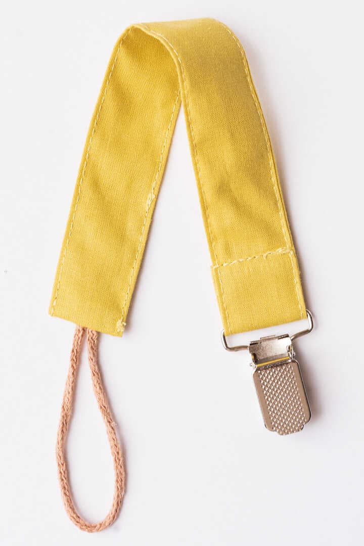 LACİVERT ÇİÇEK - TARÇIN - HARDAL Emzik Askısı Seti