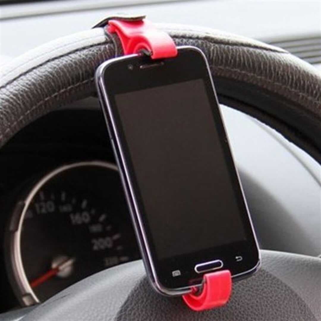 Araç içi Direksiyon Arası Pratik Telefon Navigasyon Tutucu Alet (5430)