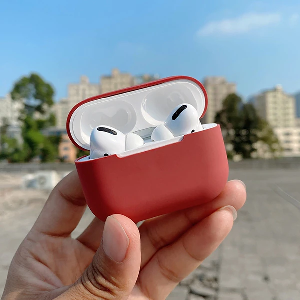 Ally Apple Airpods Pro İnce Slim Silikon Kılıf-(5775)