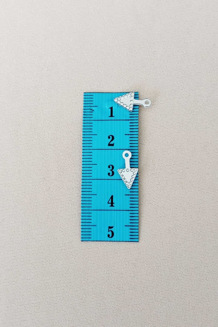 Oya Abiye Bileklik Kolye Pleksi Metalik Plastik Pul Gümüş Renk 24 gram 285 adet - BNC565