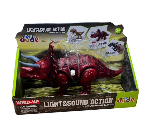 SH40652 KURMALI IŞIKLI SESLİ YÜRÜYEN DİNOZOR -ZRV