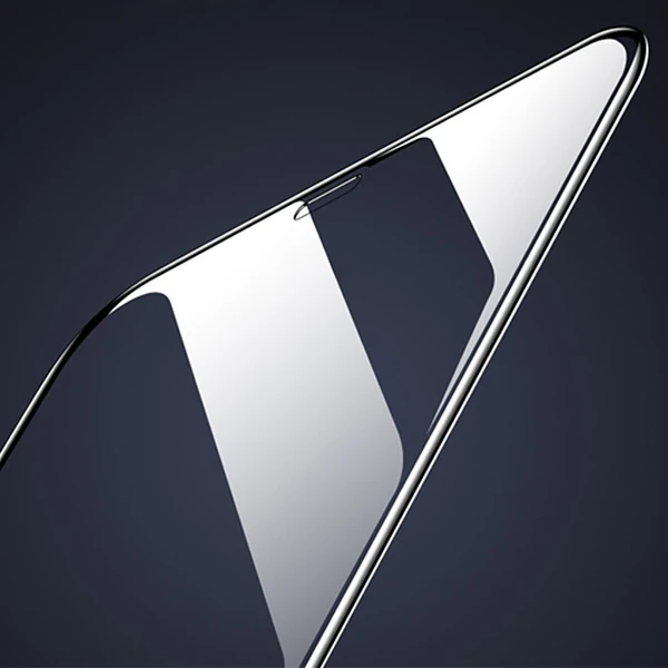 iPhone 12 mini 5.4 3D Full High Aluminum Tempered Cam Ekran Koruyucu-(5775)