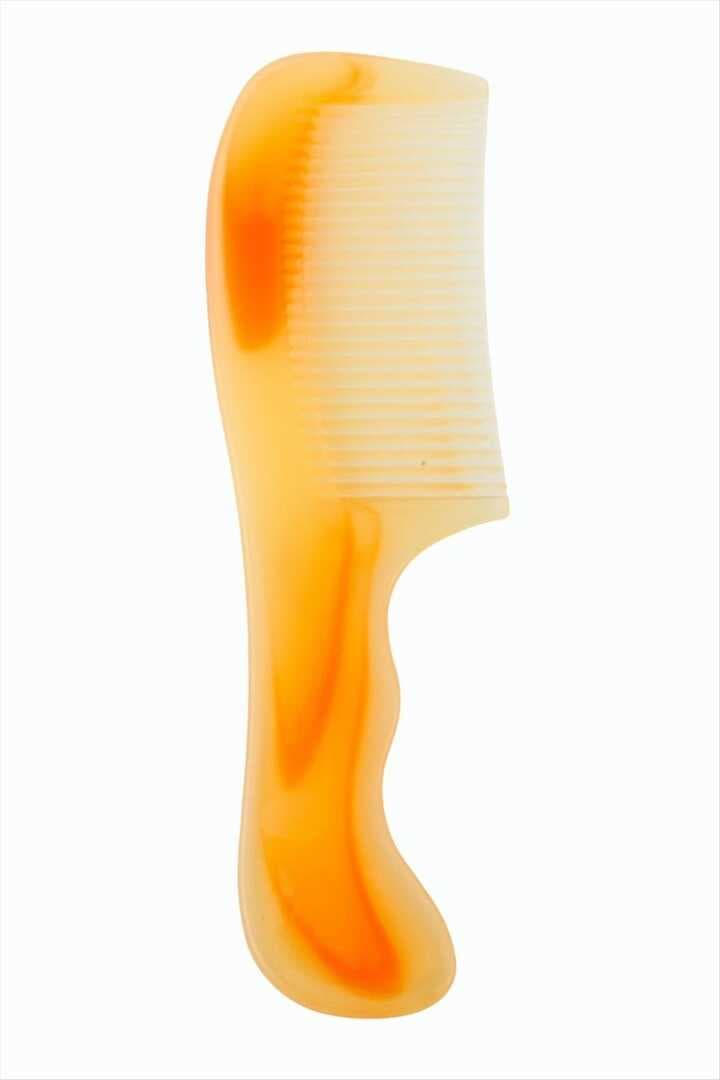 Düz Saplı Plastik Tarak