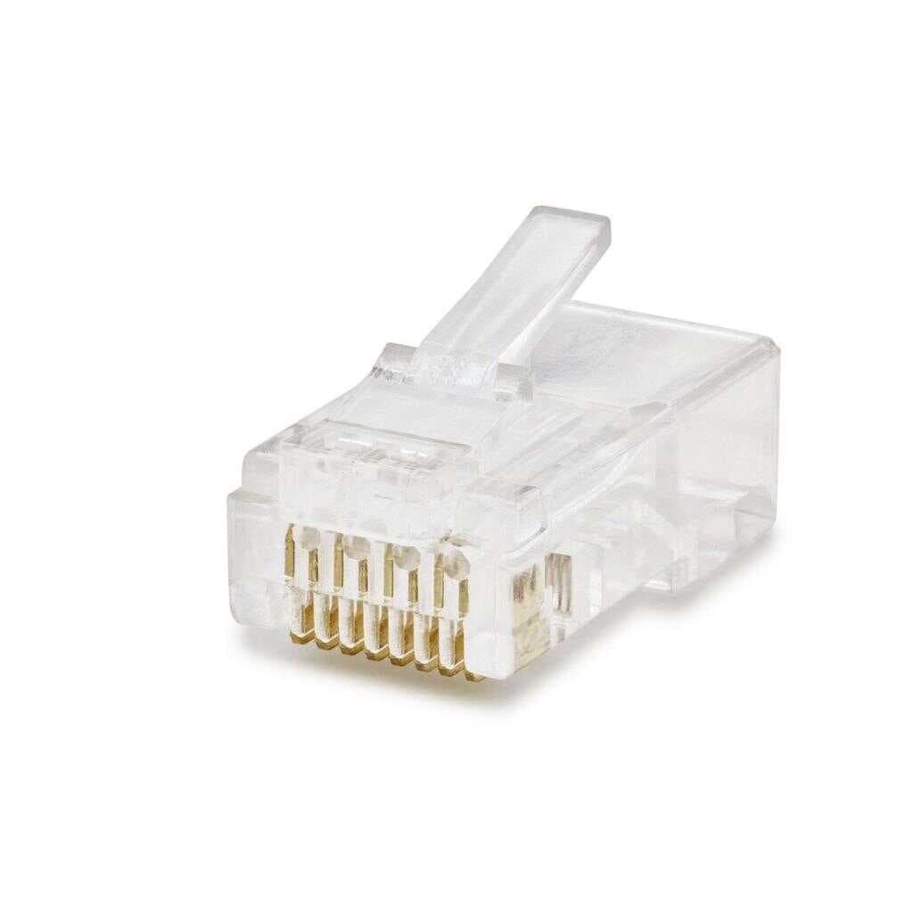 Cat6 Konnektör Rj45 100Lü Paket Şeffaf HDX5043 (477477)