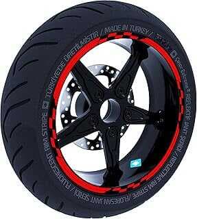 Çıar Extreme Moto GP Yarış Bayraklı Bayrak Kırmızı Jat Şeridi Sticker