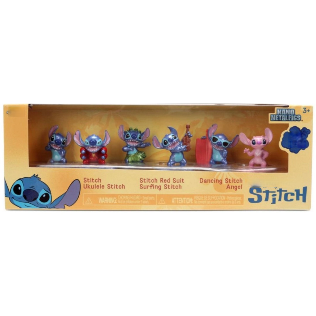 Stitch Nano 6'lı Diorama Figür Paketi