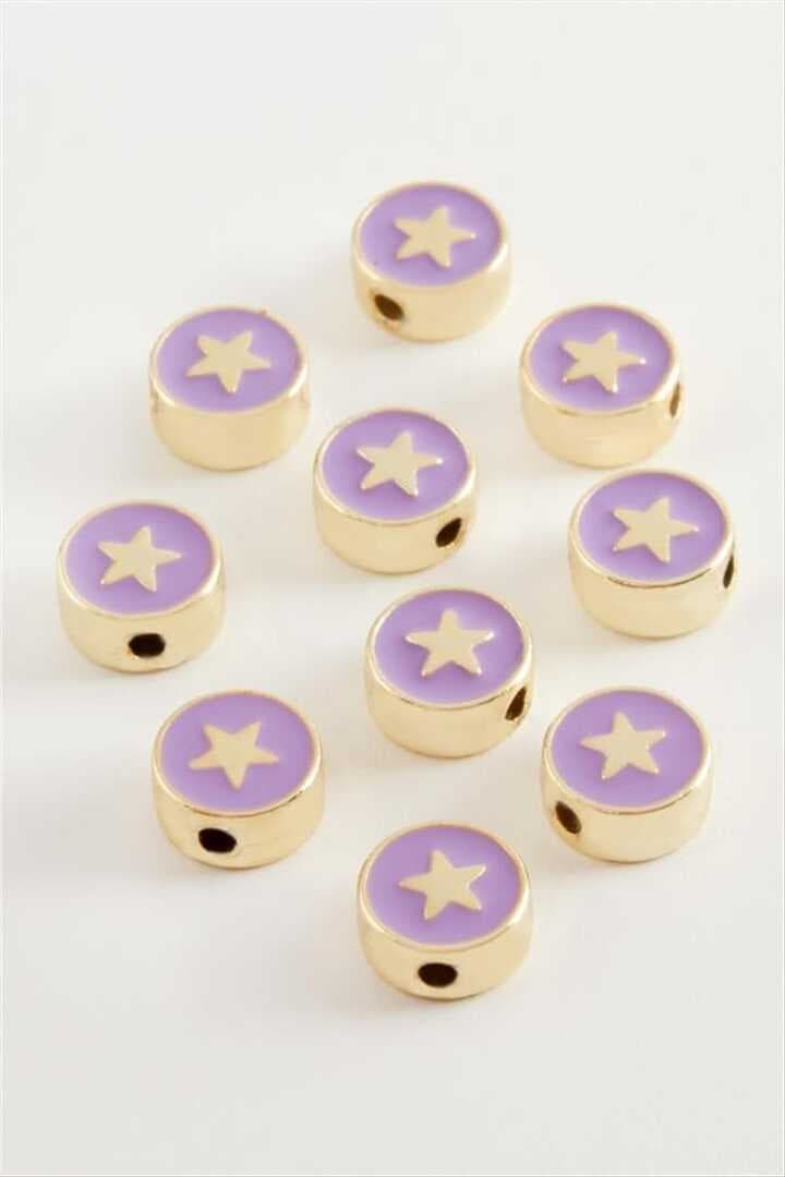 Yıldız Mineli Bileklik ve Kolye Ucu Aparatı 1 Adet