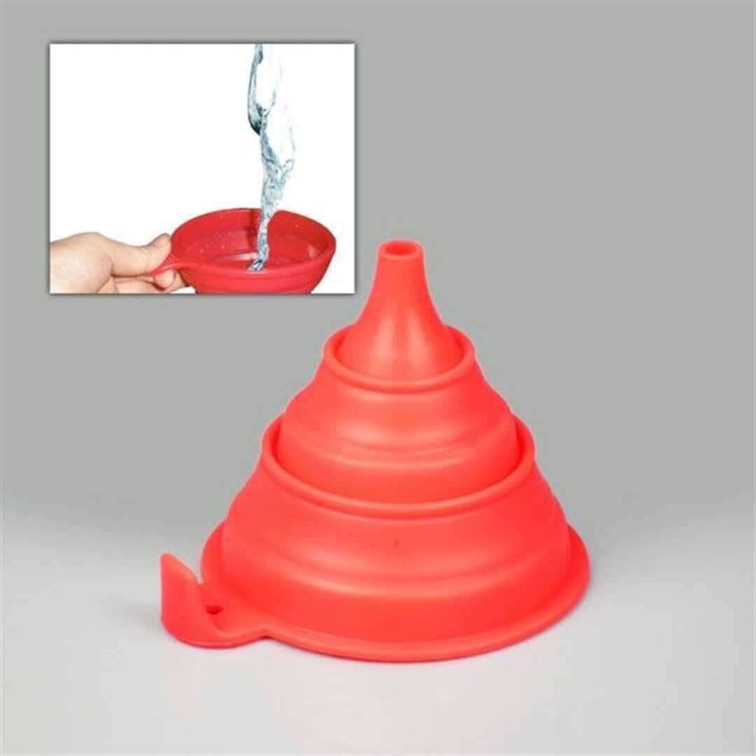 Silicone Folding Funnel Katlanır Huni (5430)