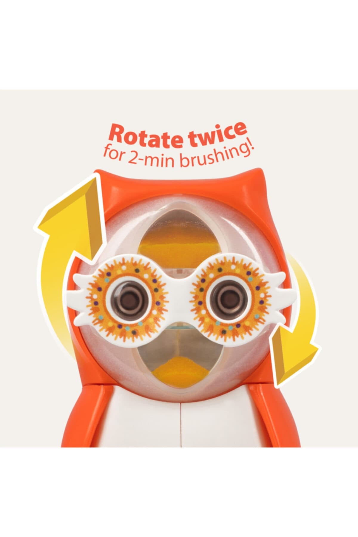 - Antibakteriyel (baykuş) Diş Fırçası Kabı - Turuncu