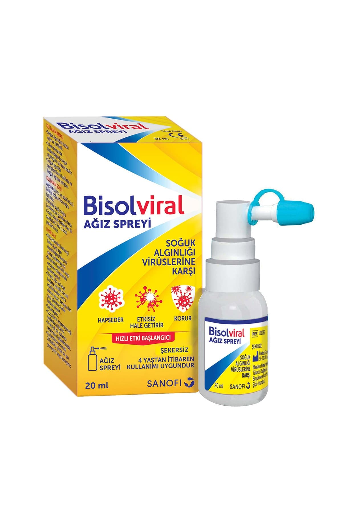 Bisolviral Ağız Spreyi 20 Ml