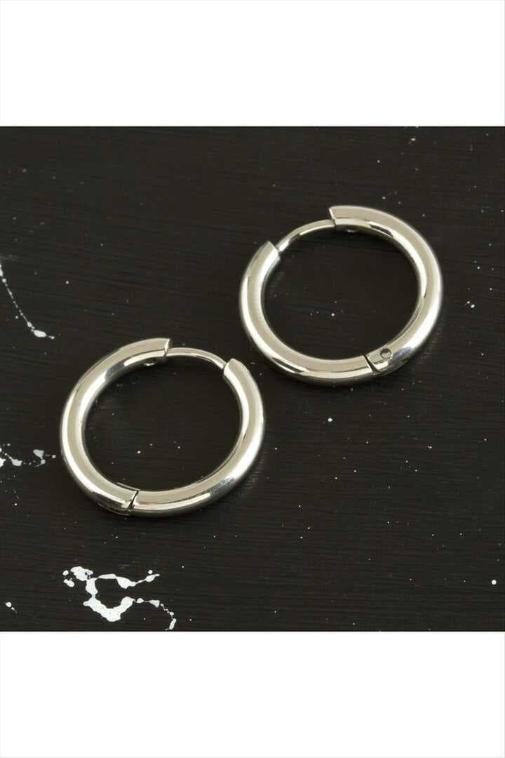 Çelik Halka Küpe 1,5 cm