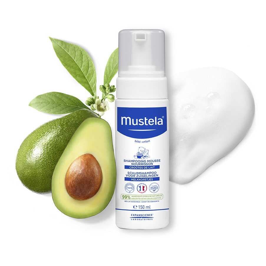 Mustela Yenidoğan Konak Önleyici Köpük Şampuan 150 ml