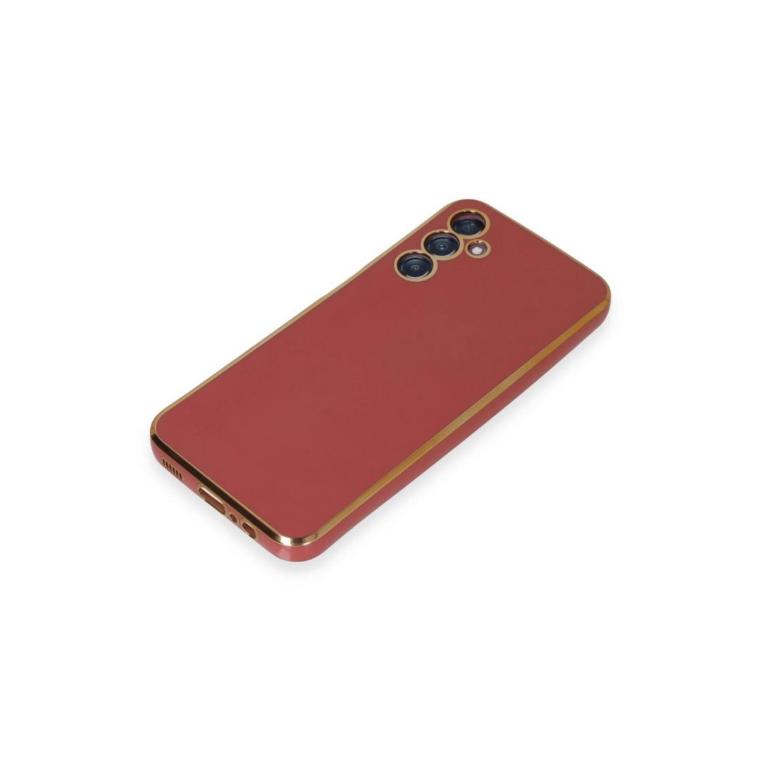 Samsung Galaxy M14 5g Kılıf Volet Silikon - Kırmızı