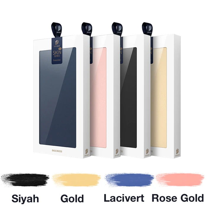 Dux Ducis iPhone 14 pro 13 Pro 6.1inç Kılıf Kapaklı Flip Cover Kılıf SkinPro Series-(5775)