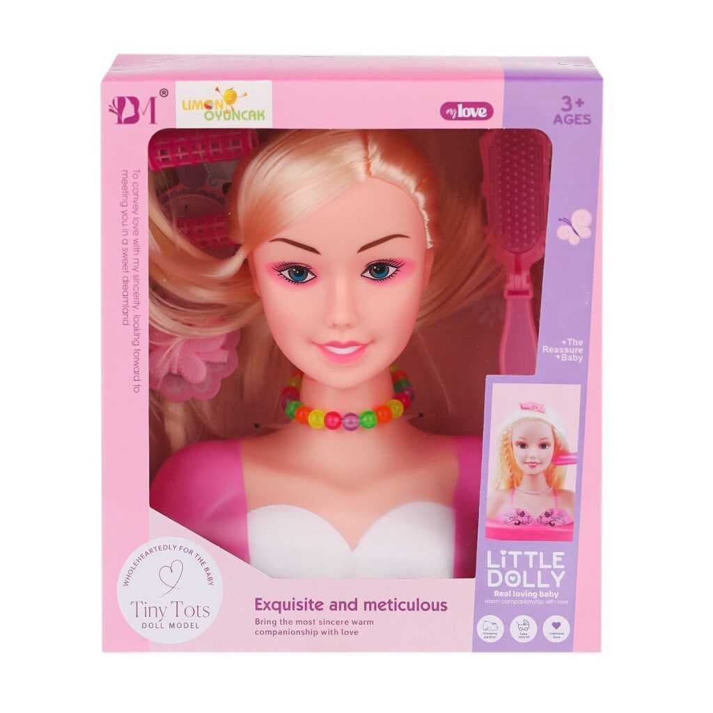 Nessiworld BM3319-1B Little Dolly Model Bebek Yüzü - Limon Oyuncak