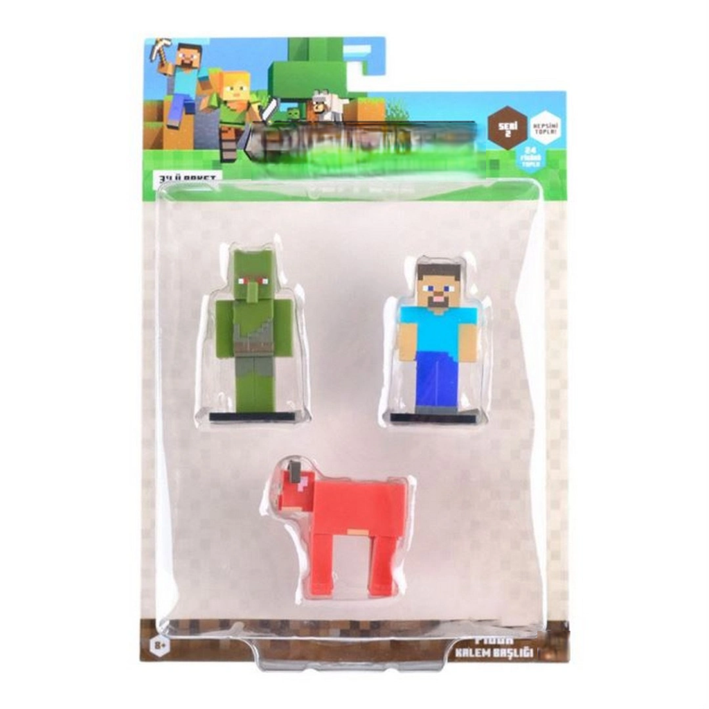 3D Toppeez 3'lü Figür Seti Seri 2