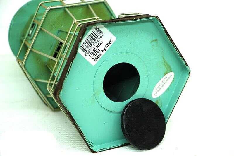 Dekoratif Metal Yel Değirmeni Kumbara Vintage Biblo Hediyelik (477477)