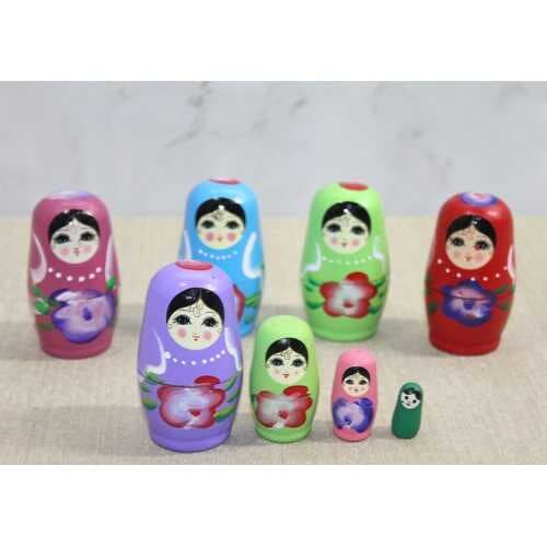 4'lü Ahşap Matruşka