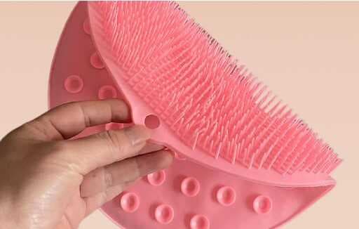 Nessiworld Yuvarlak Vantuzlu Banyo Sırt Kese Matı 26 cm