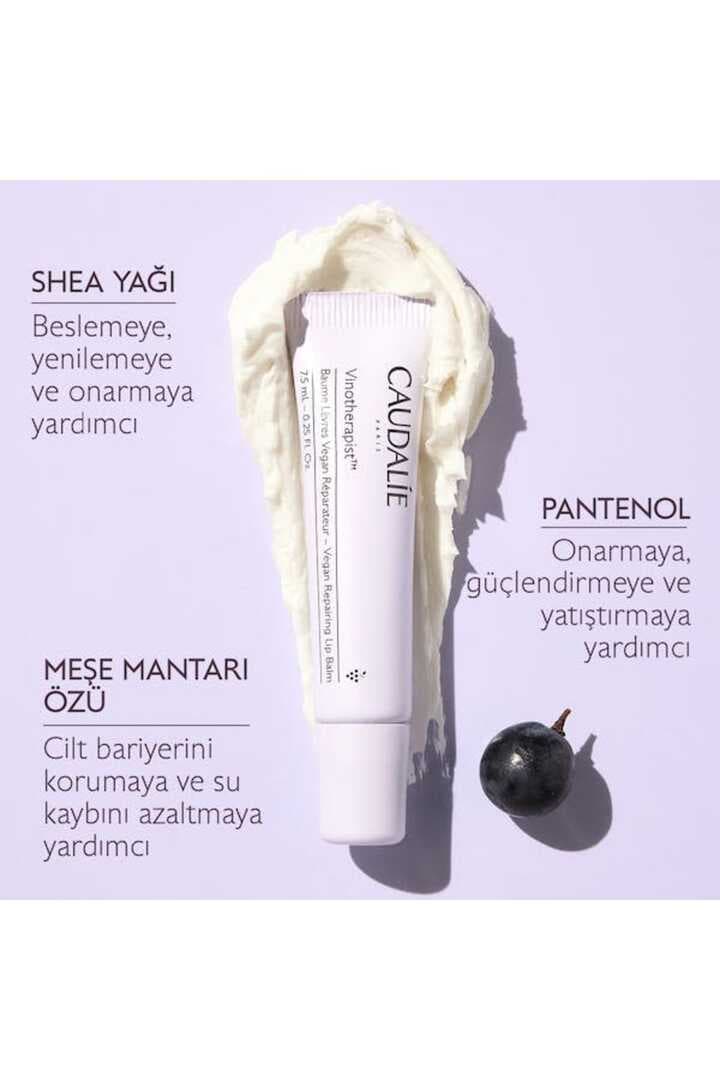 Caudalie Vinotherapist Onarıcı Vegan Dudak Balmı 7,5 ml - 3522930004080