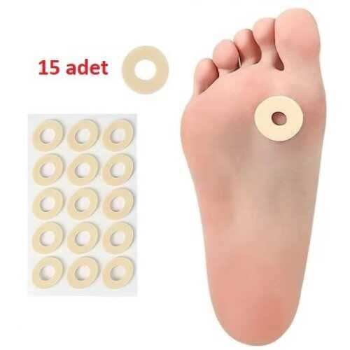 Ayak Nokta Pedi Sünger Yastık  15 li