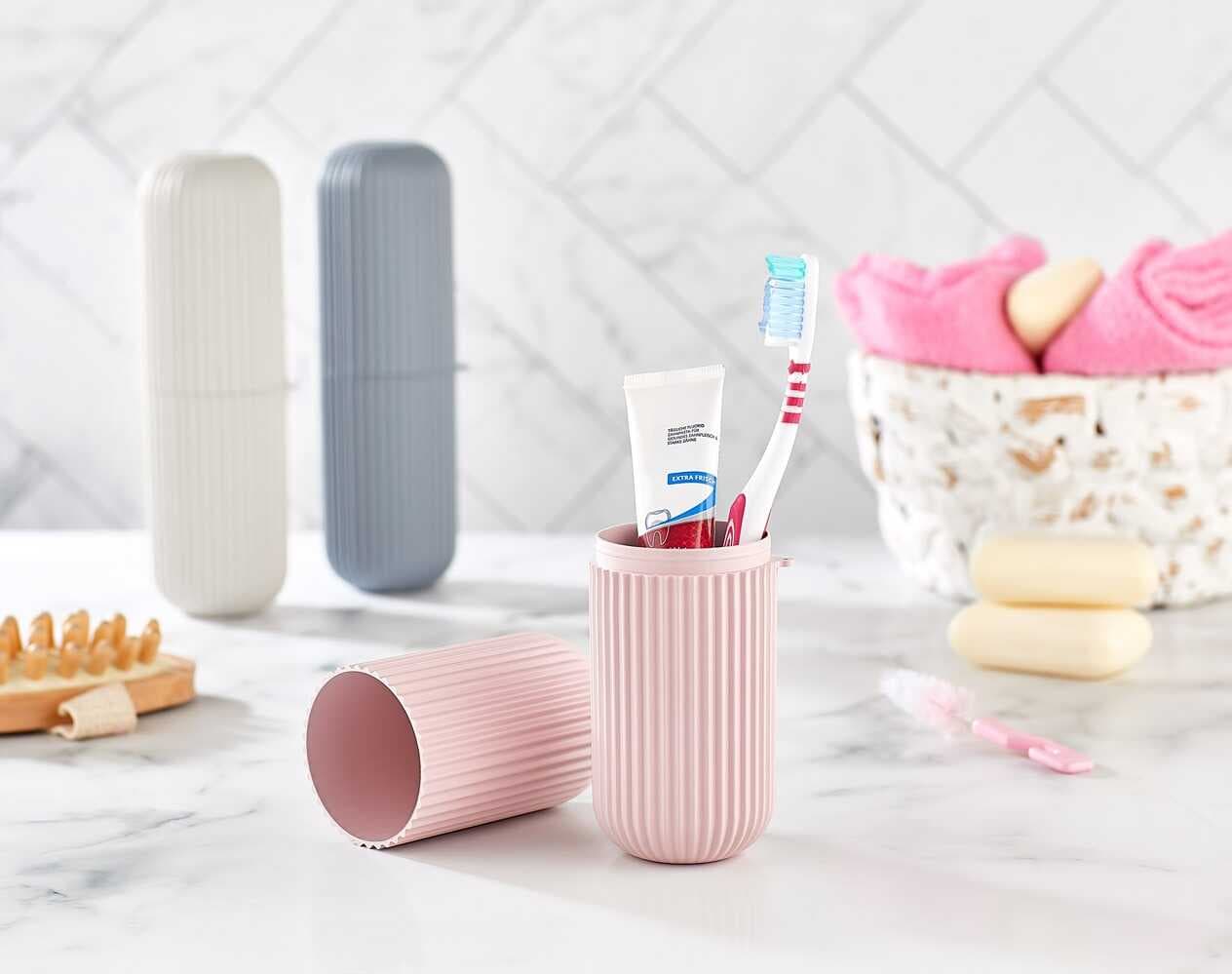 Çanta İçi Saklama Kutusu - Diş Fırçası Kutusu - Makyaj Kutusu (477477)