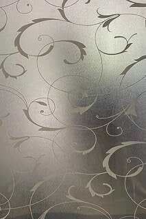 Cam Kumlama Deseli Kedide Yapışkalı Kaplama 45 CM X 1 MT KML007