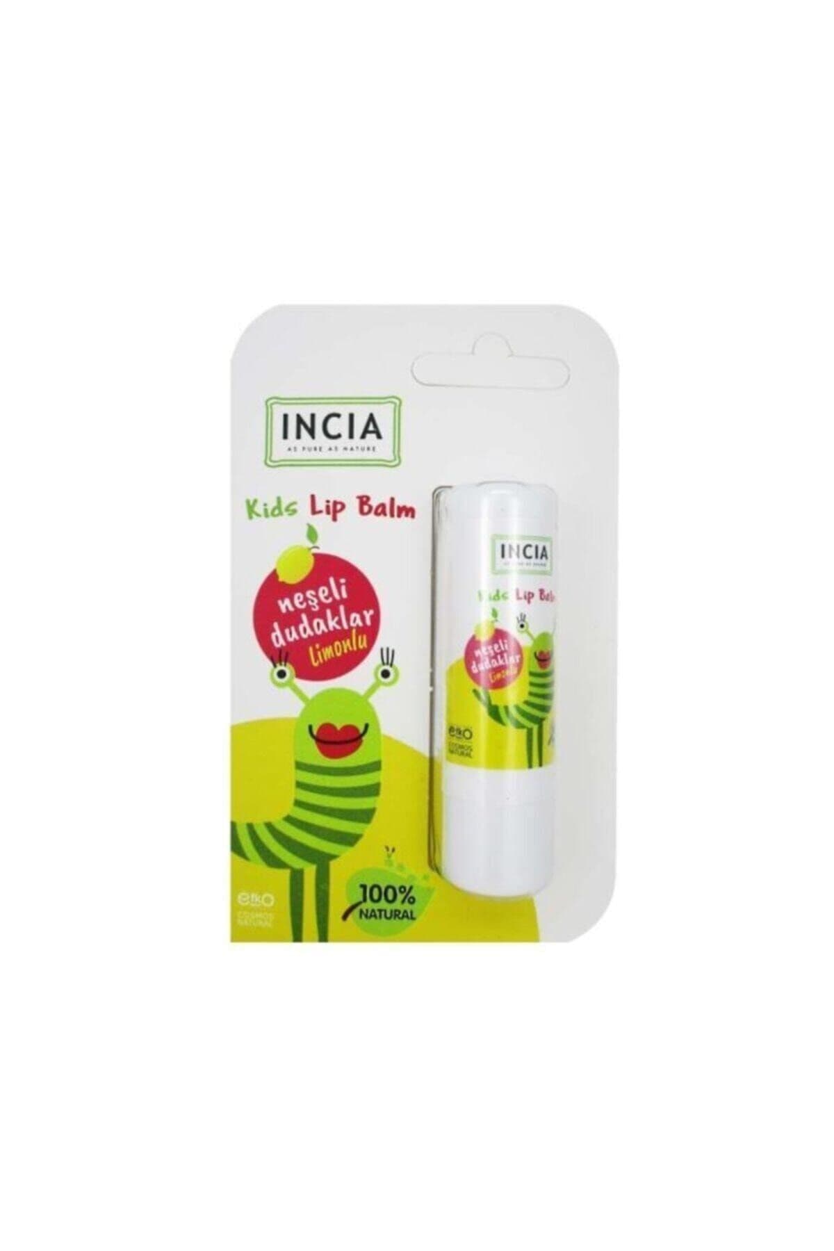 Incia Kids Limonlu Dudak Besleyici 6g