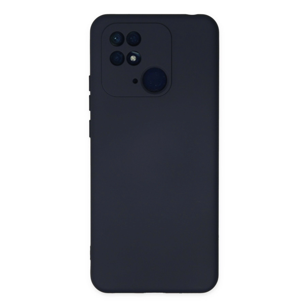 Xiaomi Redmi 10c Kılıf Nano İçi Kadife Silikon - Lacivert