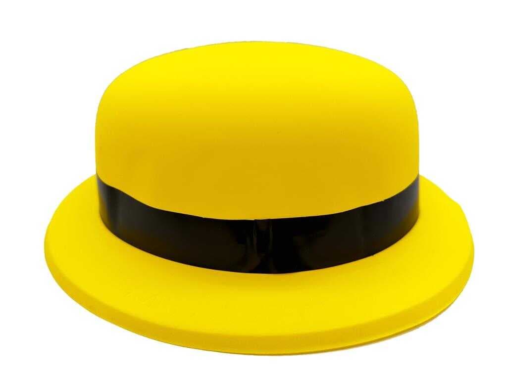 Nessiworld Neon Partisi Sarı Renk Melon Plastik Parti Şapkası