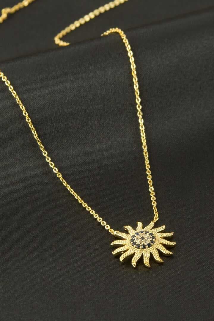 Yıldız Zirkon Taşlı Kolye