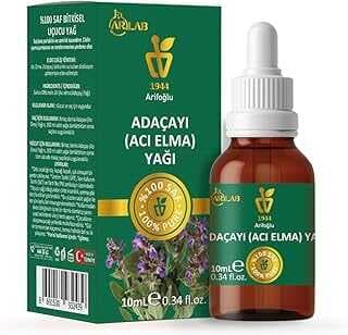 Arifoğlu Acı Elma Yağı 10ml%100 Saf Arlab Bitter Apple Oil Pure Salvia Officialis Oil
