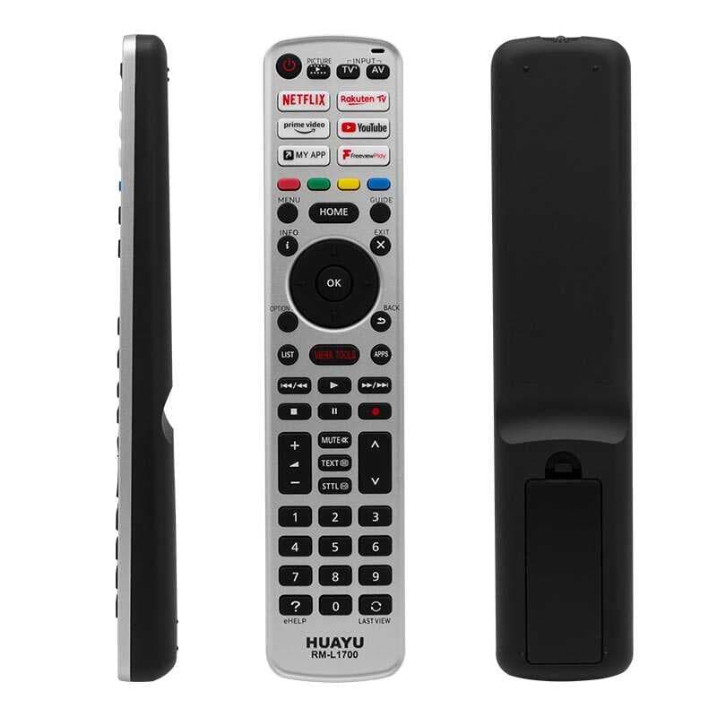 HUAYU KL RM-L1700 PANASONIC NETFLIX-YOUTUBE-PRIME VIDEO-RAKUTEN TUŞLU LCD LED TV KUMANDA (4767)