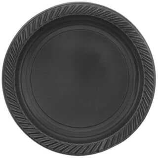 Beim Marifetlerim - Siyah Tabak 25 Adet 22 cm